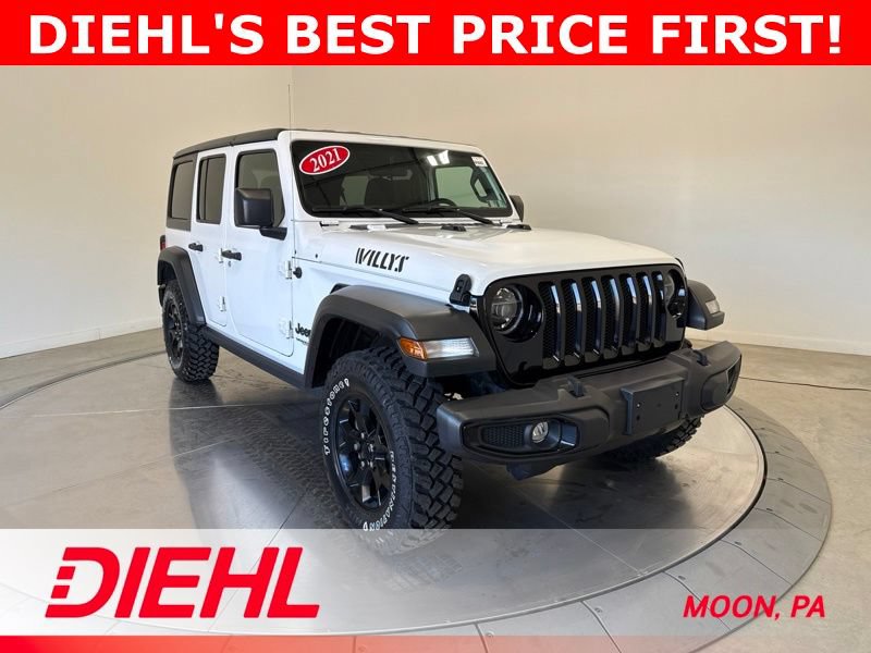 Certified 2021 Jeep Wrangler Unlimited Sport