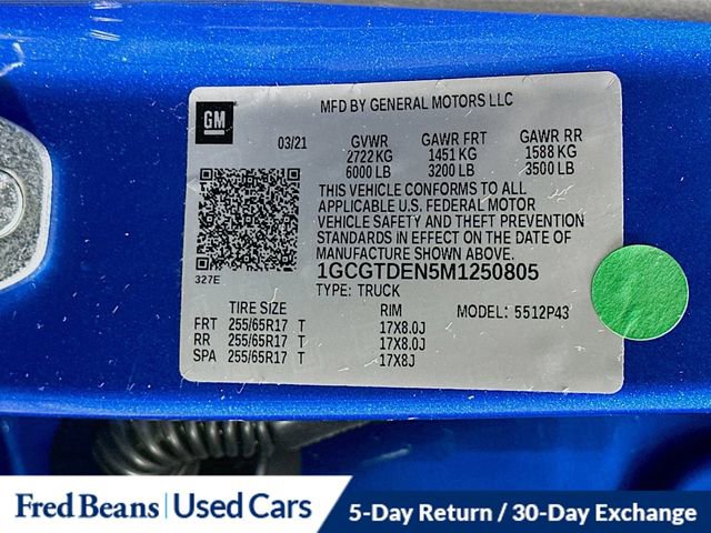 Used 2021 Chevrolet Colorado Z71 image 31