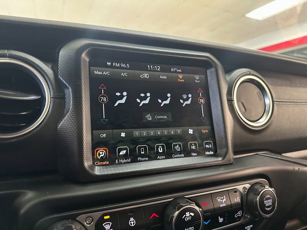 Certified 2021 Jeep Wrangler Unlimited Rubicon 4xe w/ Steel Bumper Group image 21