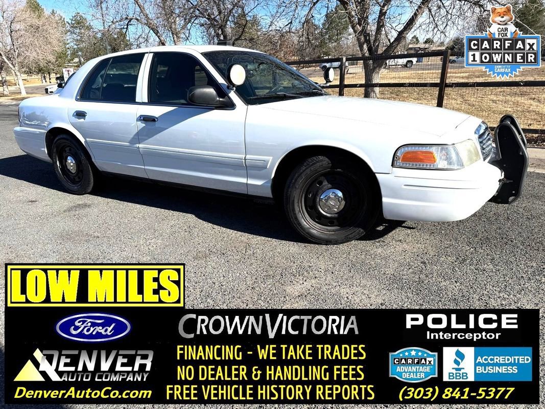 Used 2008 Ford Crown Victoria Police Interceptor