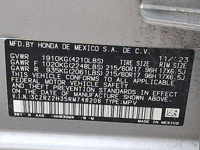 Certified 2024 Honda HR-V LX image 23