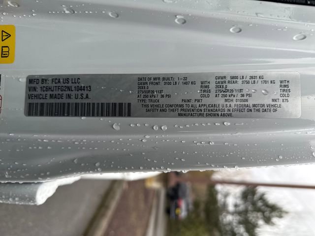 Used 2022 Jeep Gladiator Overland image 21