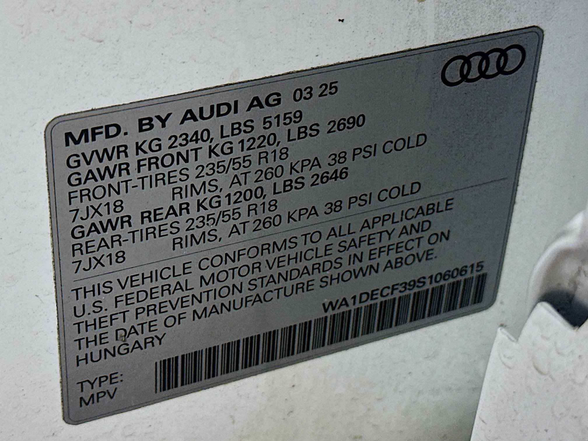 Used 2025 Audi Q3 2.0T Premium AWD/4WD image 12
