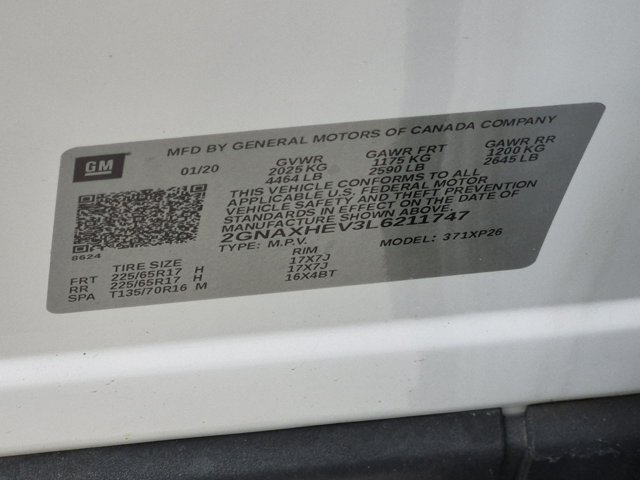 Used 2020 Chevrolet Equinox LS w/ LS Convenience Package FWD image 24