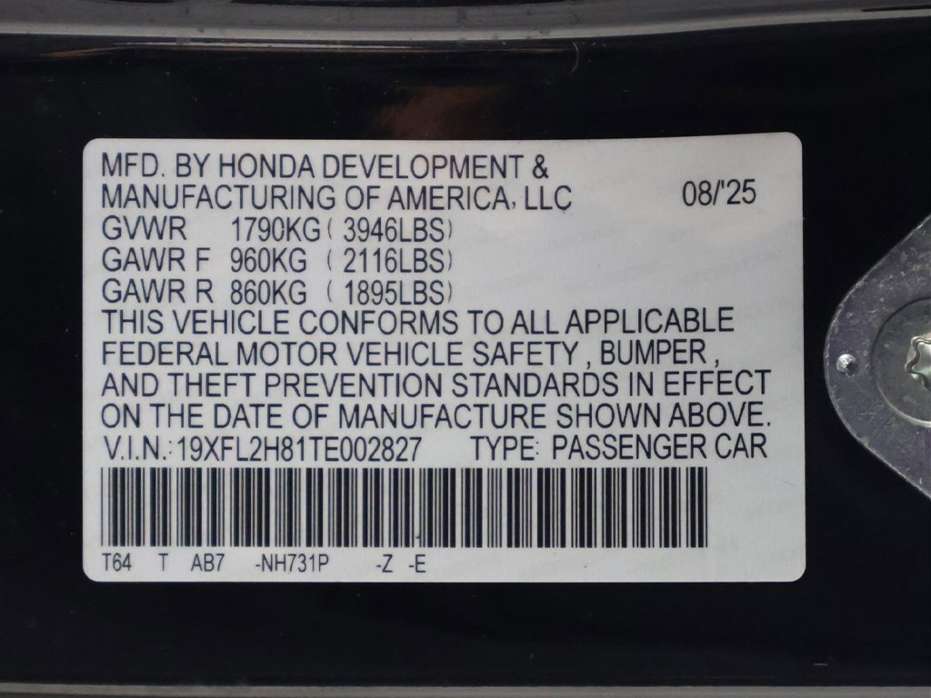 Certified 2026 Honda Civic Sport image 46