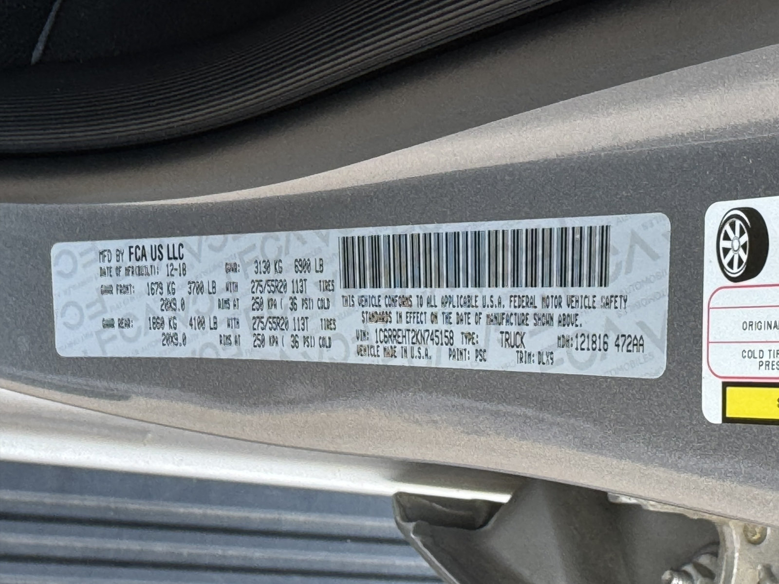 Used 2019 RAM 1500 Limited RWD image 37