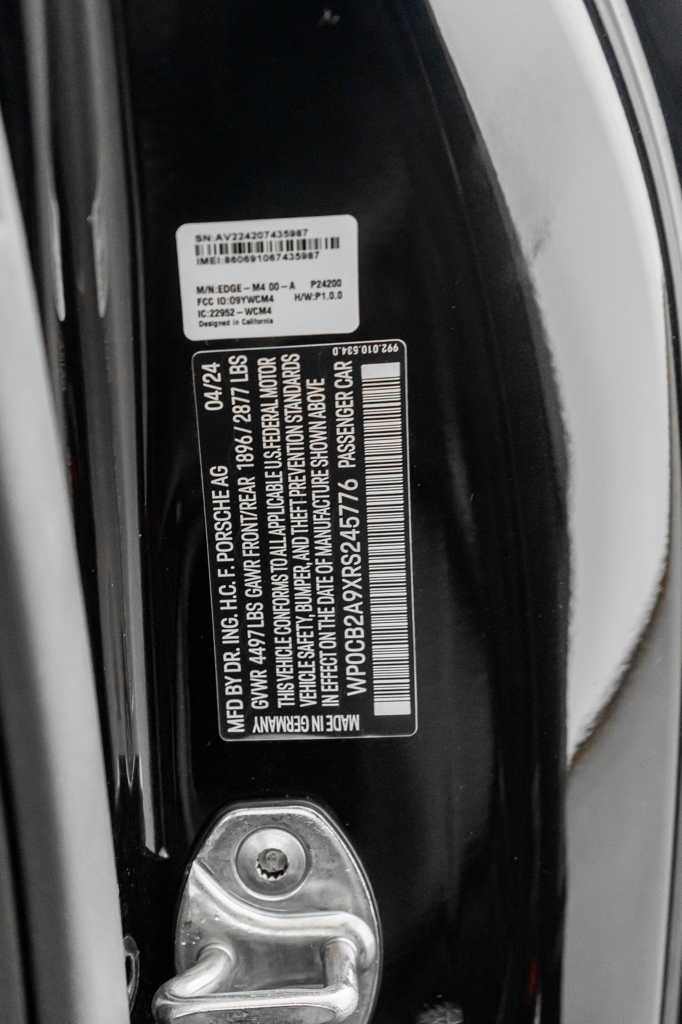 Used 2024 Porsche 911 Carrera S w/ Sport Package RWD image 54