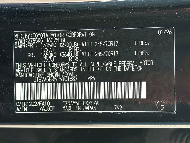 New 2026 Toyota 4Runner SR5 image 25