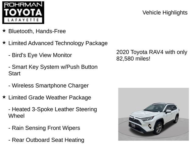 Used 2020 Toyota RAV4 Limited AWD/4WD image 8