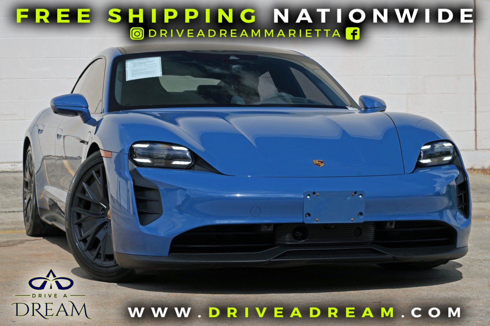 Used 2023 Porsche Taycan GTS AWD/4WD image 2