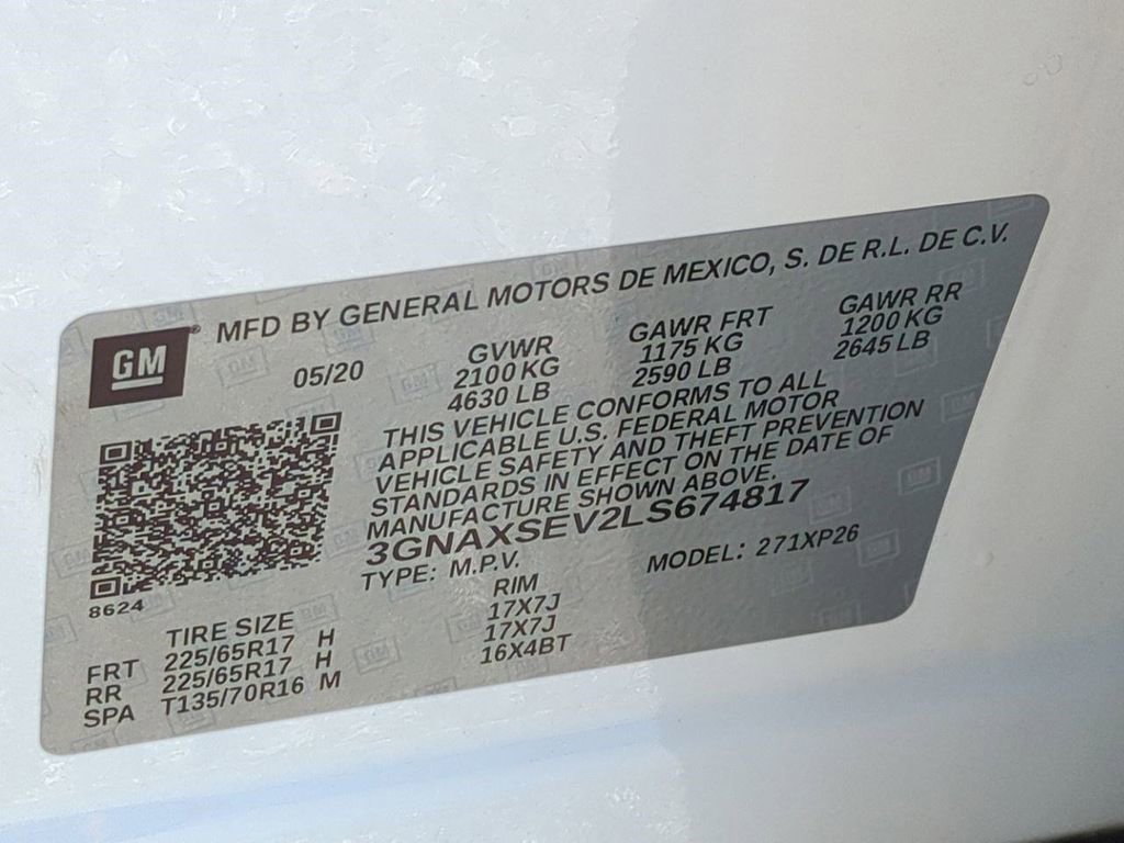 Used 2020 Chevrolet Equinox LS image 29