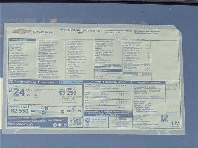 New 2025 Chevrolet Silverado 1500 RST w/ Protection Package image 18