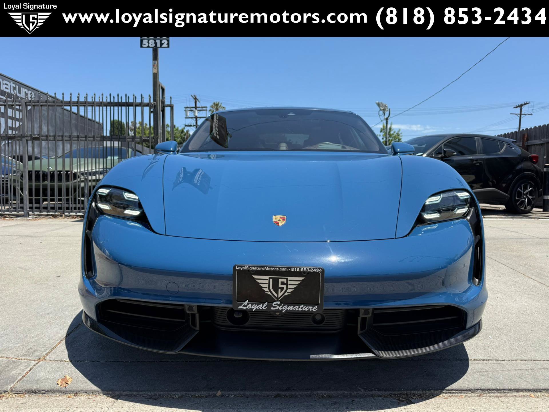 Used 2021 Porsche Taycan Turbo S AWD/4WD image 2