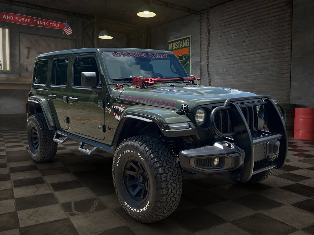 Used 2021 Jeep Wrangler Unlimited Rubicon AWD/4WD image 2
