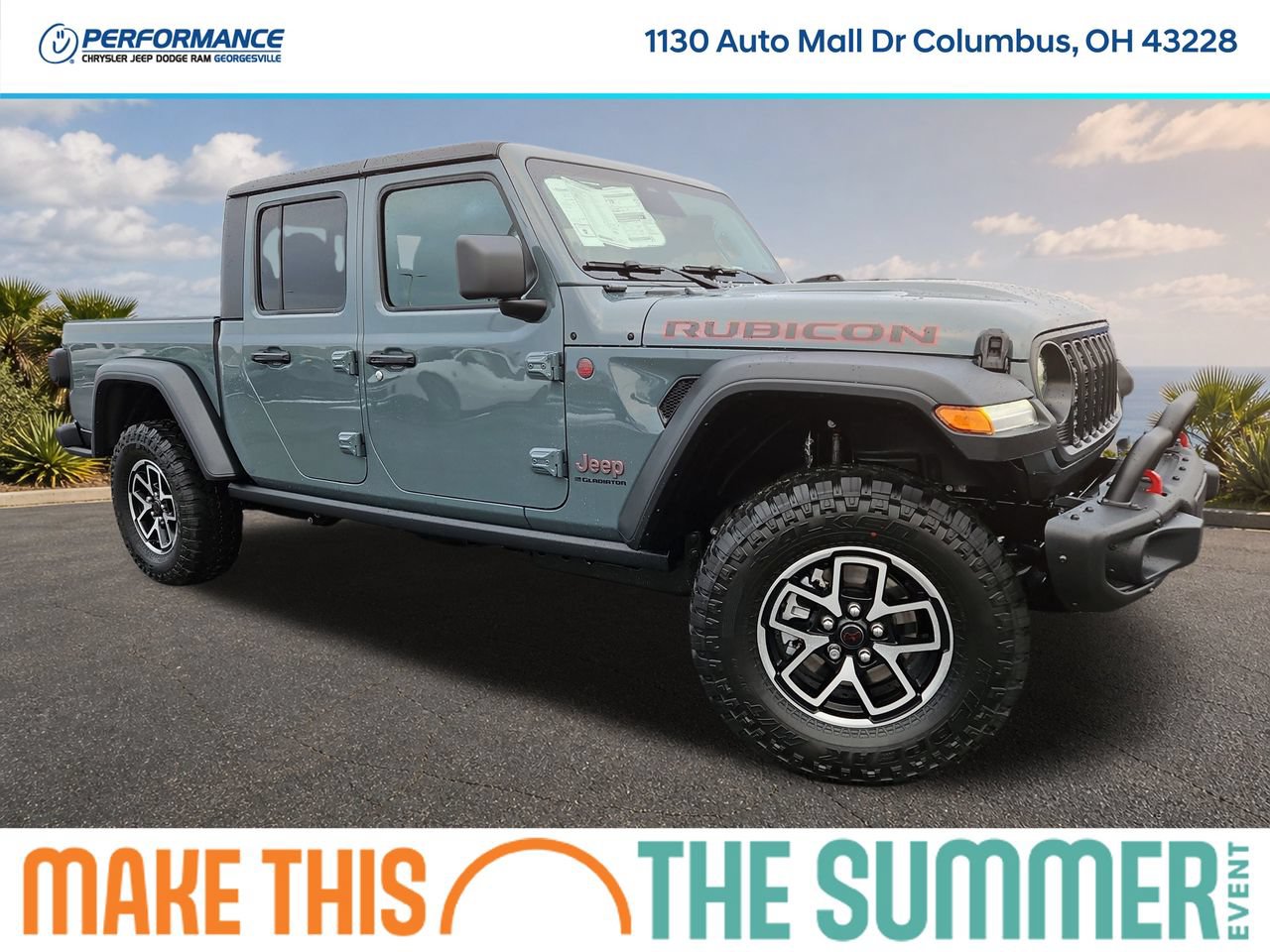 New 2026 Jeep Gladiator Rubicon w/ Steel Bumper Group AWD/4WD image 1