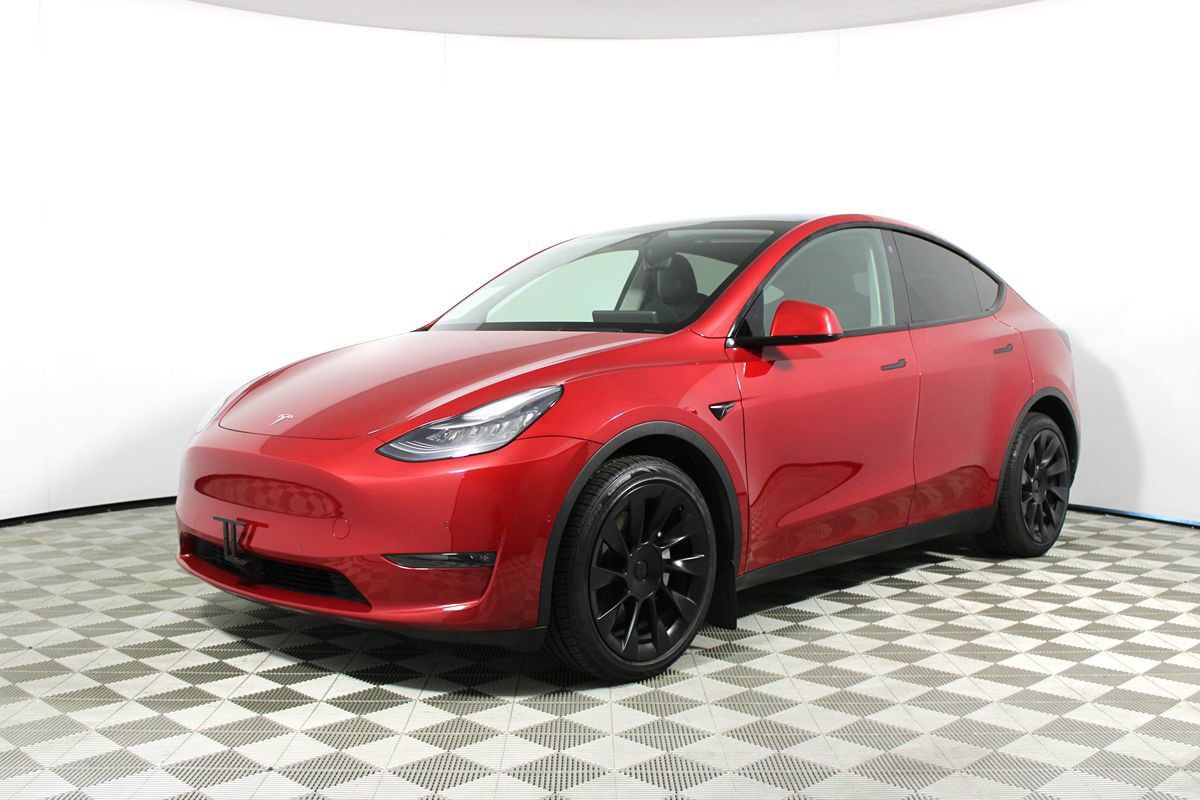 Used 2021 Tesla Model Y Long Range AWD/4WD image 3