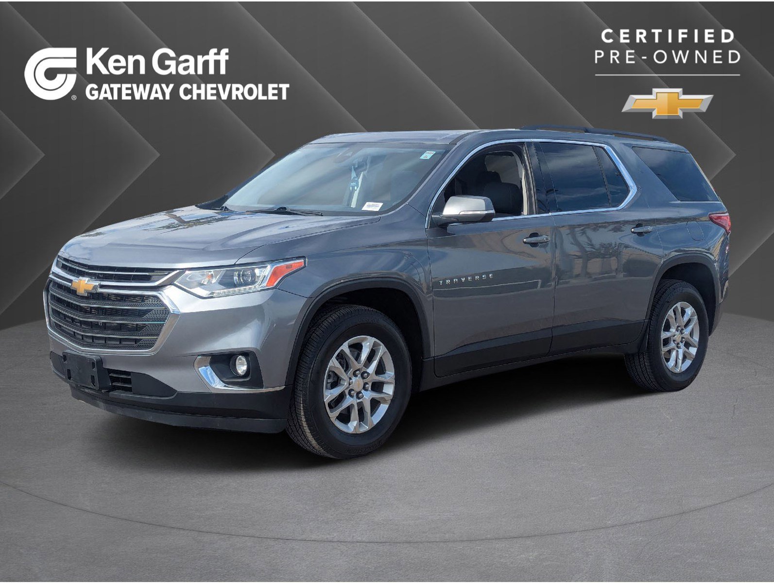 Certified 2021 Chevrolet Traverse LT image 1