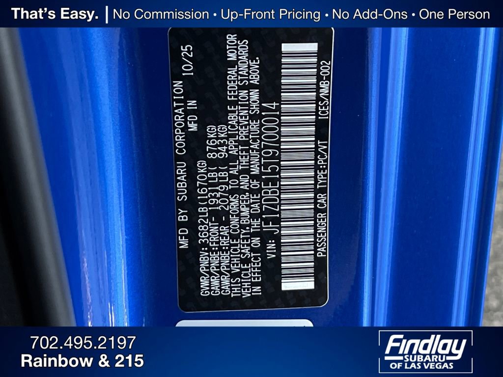 New 2026 Subaru BRZ Limited image 33