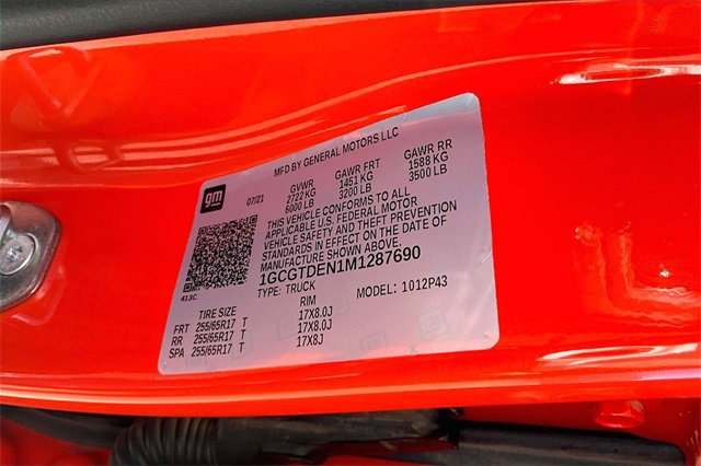 Used 2021 Chevrolet Colorado Z71 w/ Safety Package image 20