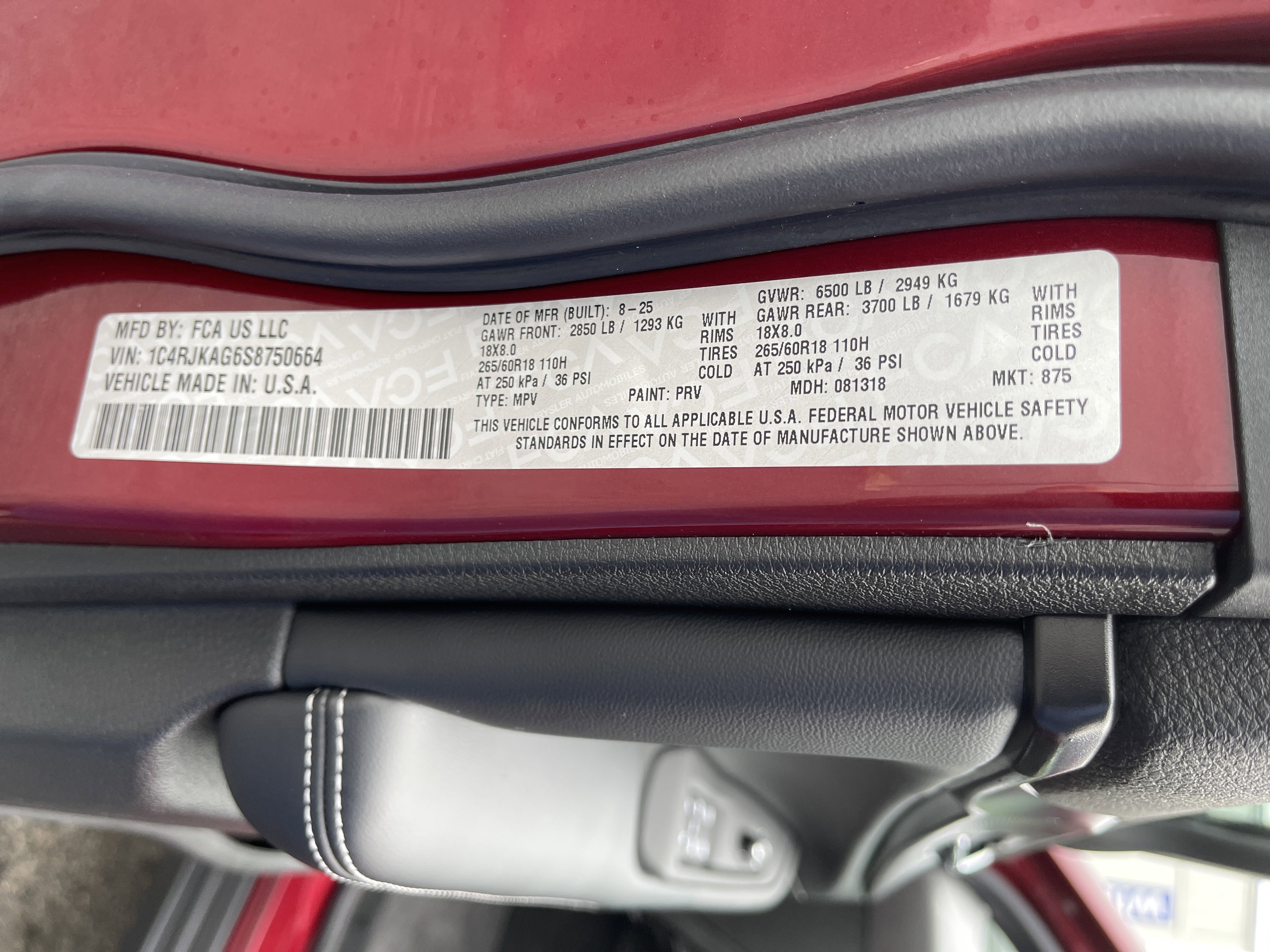 New 2025 Jeep Grand Cherokee L Altitude image 30