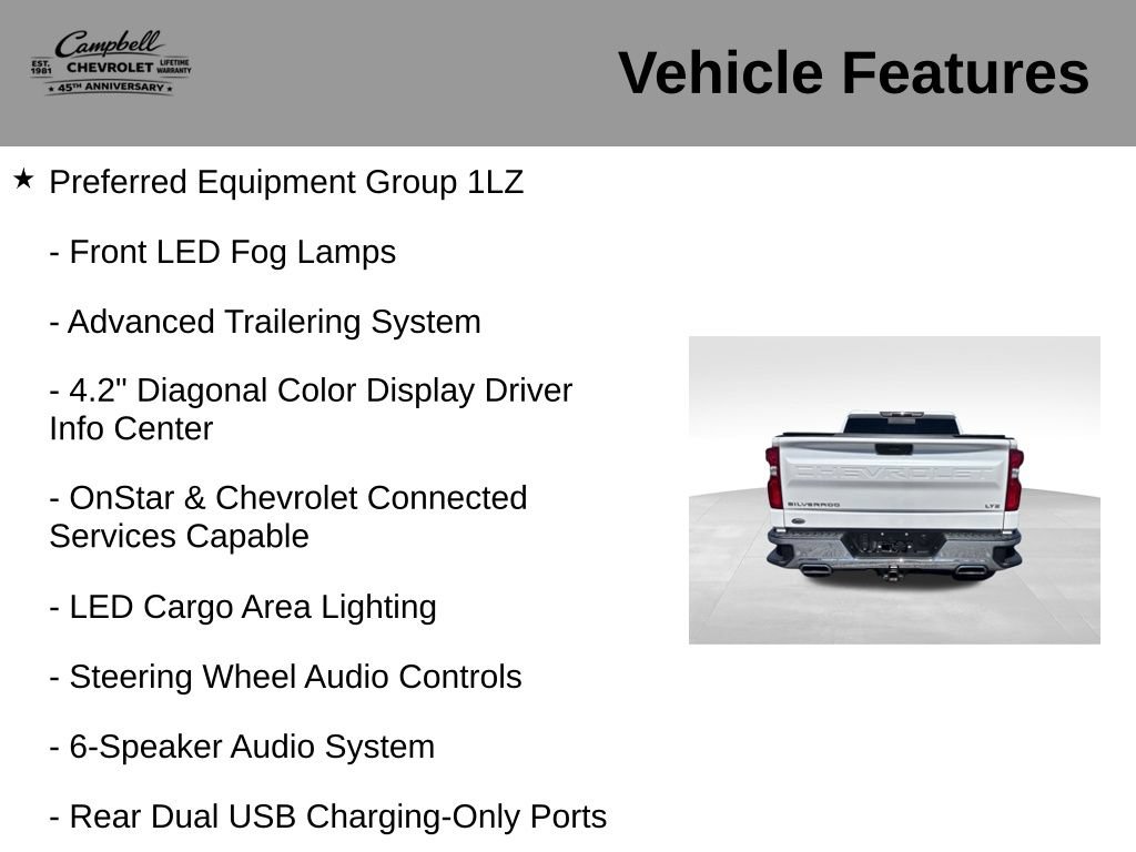 Used 2021 Chevrolet Silverado 1500 LTZ w/ LTZ Premium Package AWD/4WD image 31