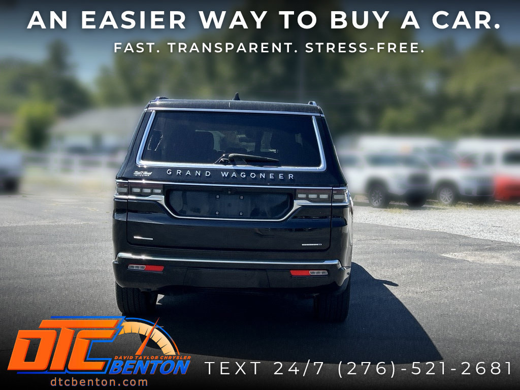 Used 2022 Jeep Grand Wagoneer Series II w/ Rear Seat Video Group 1 AWD/4WD image 4