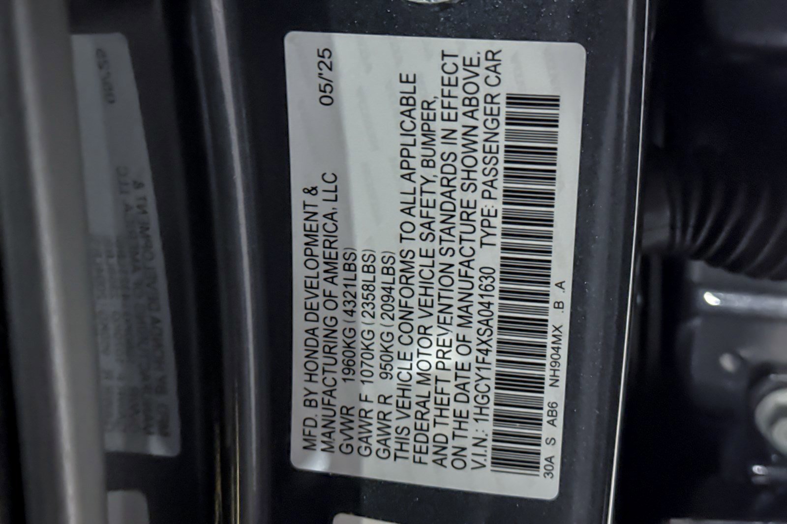 Used 2025 Honda Accord SE image 21