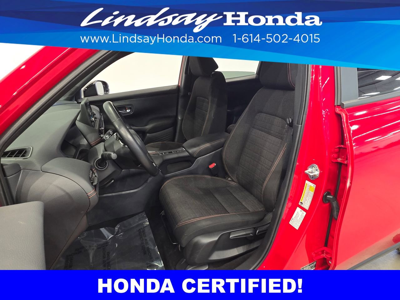 Certified 2025 Honda HR-V Sport image 13