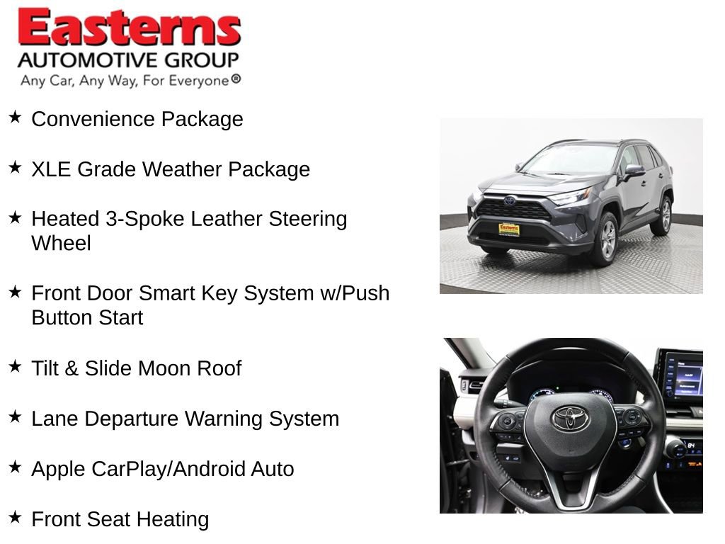 Used 2022 Toyota RAV4 XLE w/ Convenience Package AWD/4WD image 11