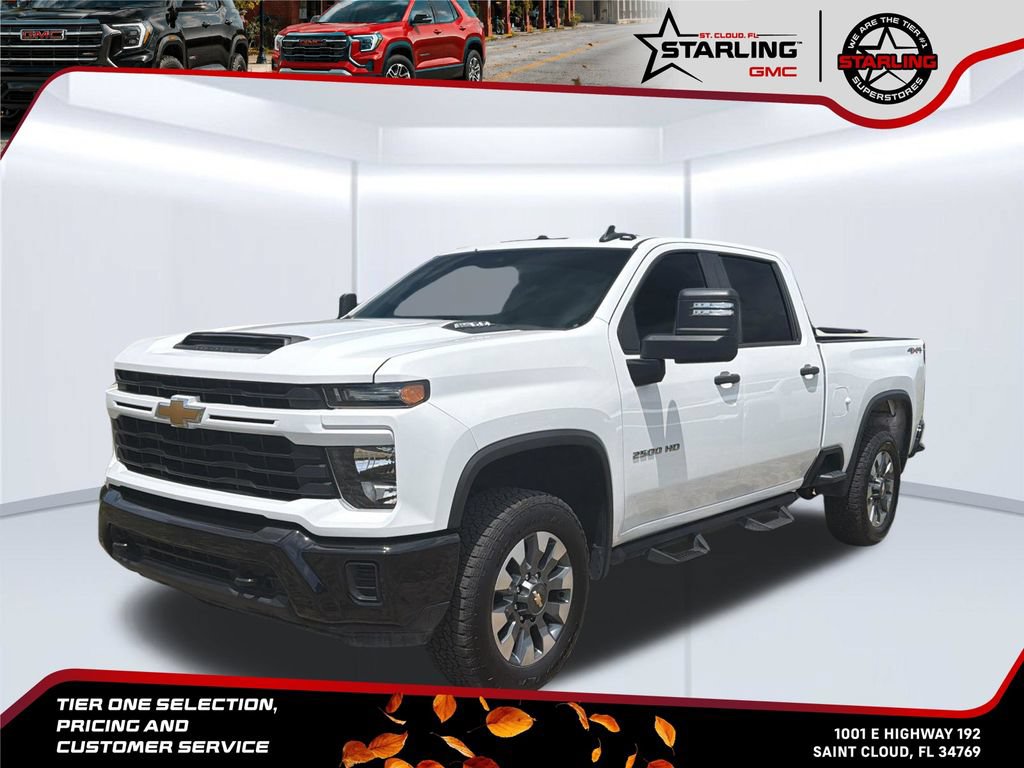 Used 2024 Chevrolet Silverado 2500 Custom w/ Custom Value Package