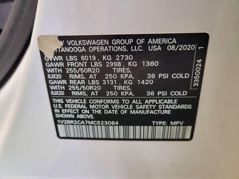 Used 2021 Volkswagen Atlas SEL w/ Atlas Adventure Package AWD/4WD image 33