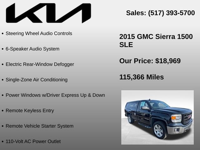 Used 2015 GMC Sierra 1500 SLE w/ SLE Preferred Package AWD/4WD image 20