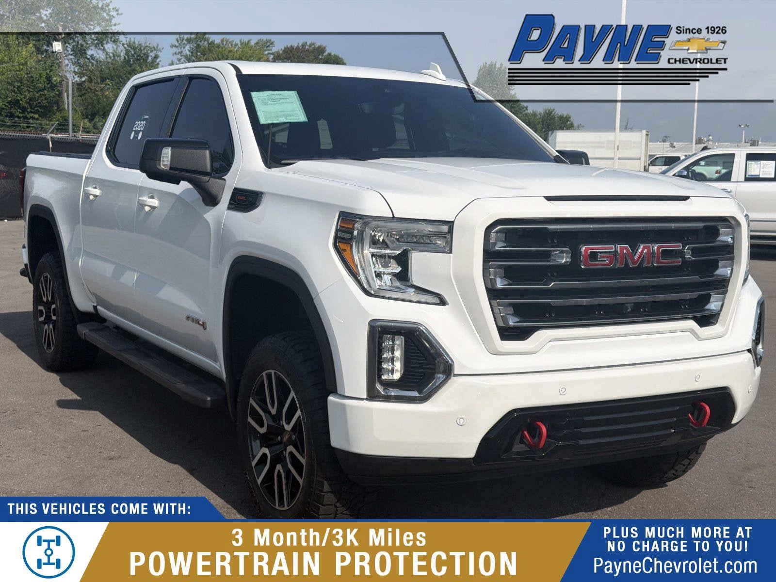 Certified 2020 GMC Sierra 1500 AT4 w/ AT4 Premium Package