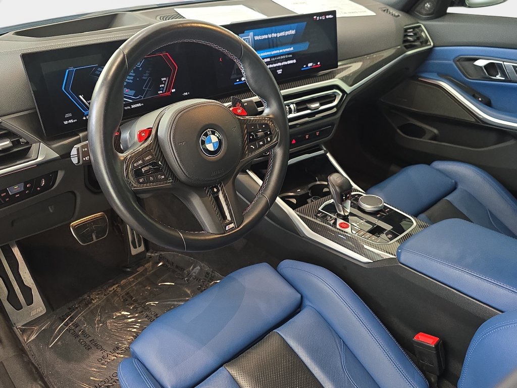 Used 2023 BMW M3 Competition w/ M Carbon Exterior Package RWD image 17
