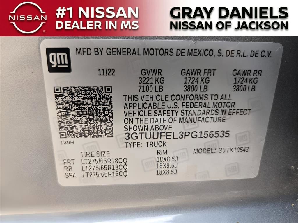 Used 2023 GMC Sierra 1500 AT4X image 31