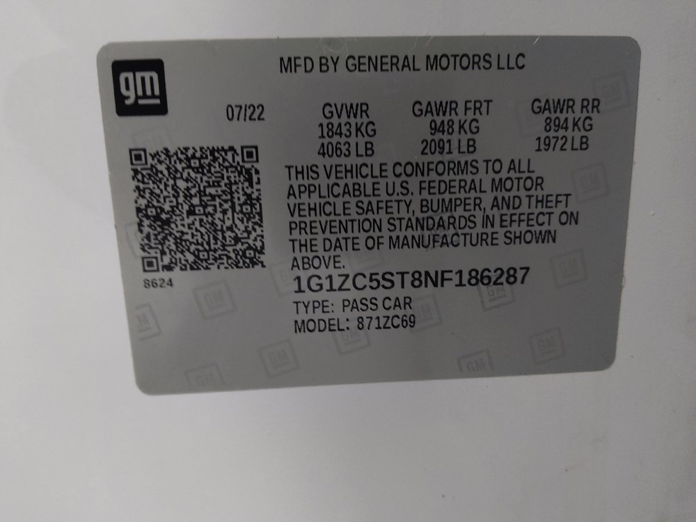 Used 2022 Chevrolet Malibu LS w/ Driver Confidence Package II FWD image 33