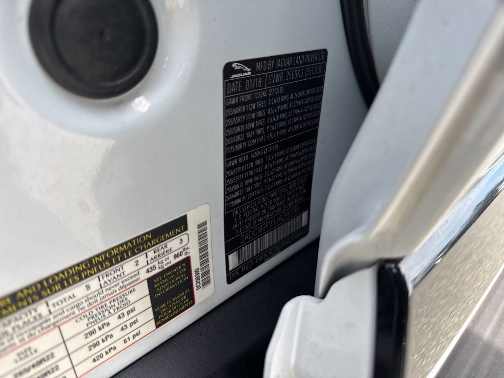 Used 2018 Jaguar F-PACE S image 39