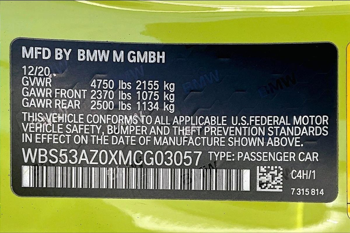 Used 2021 BMW M4 Coupe w/ Executive Package image 18