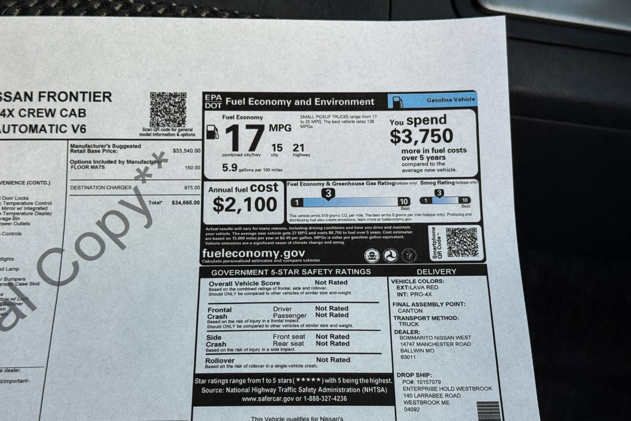 Used 2018 Nissan Frontier PRO-4X image 42