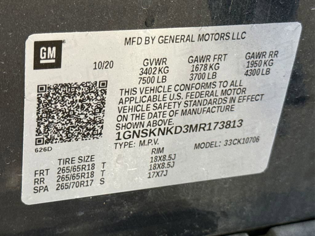 Used 2021 Chevrolet Tahoe LT image 25