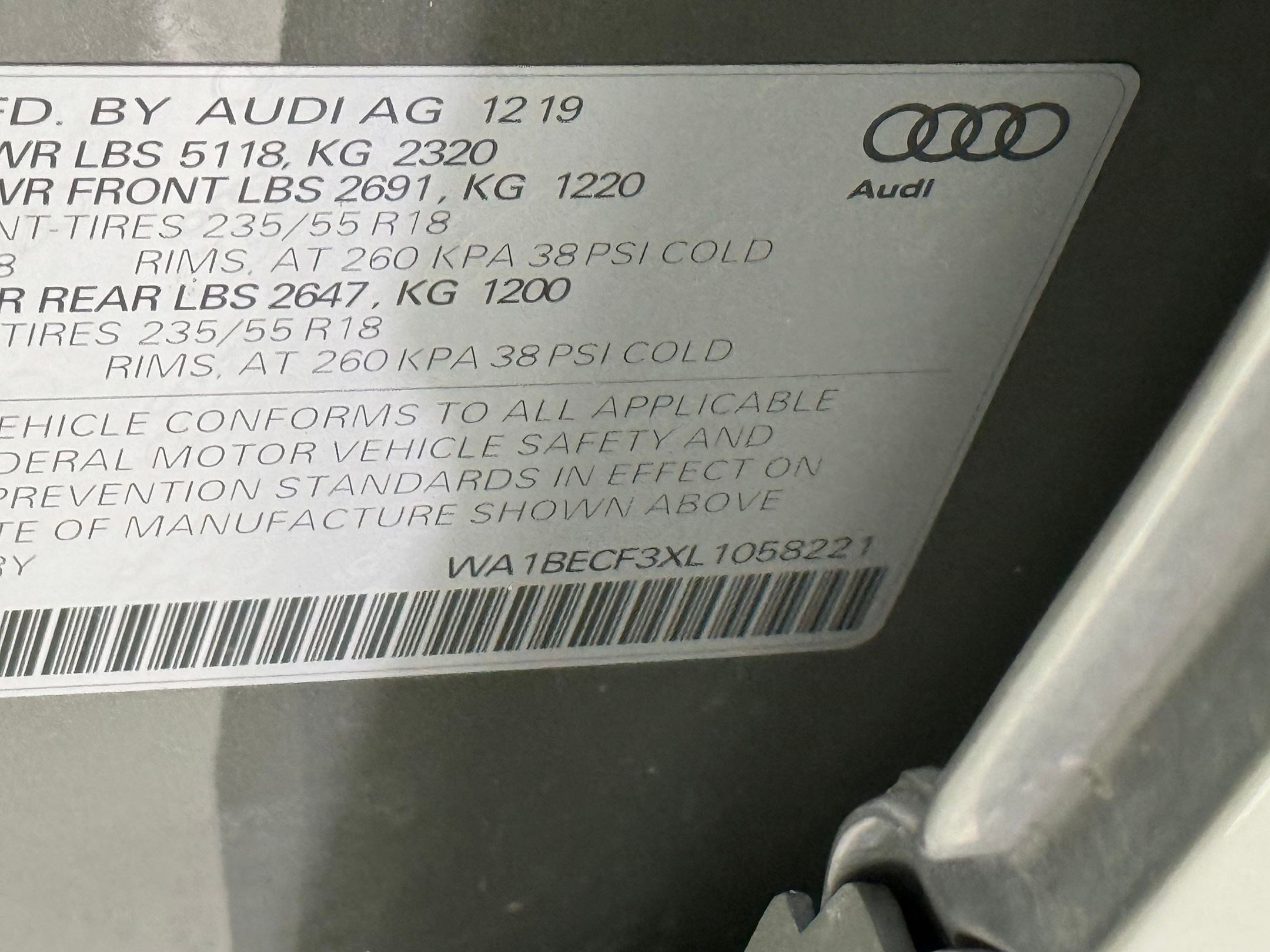 Used 2020 Audi Q3 2.0T Premium Plus w/ Premium Plus Package image 25