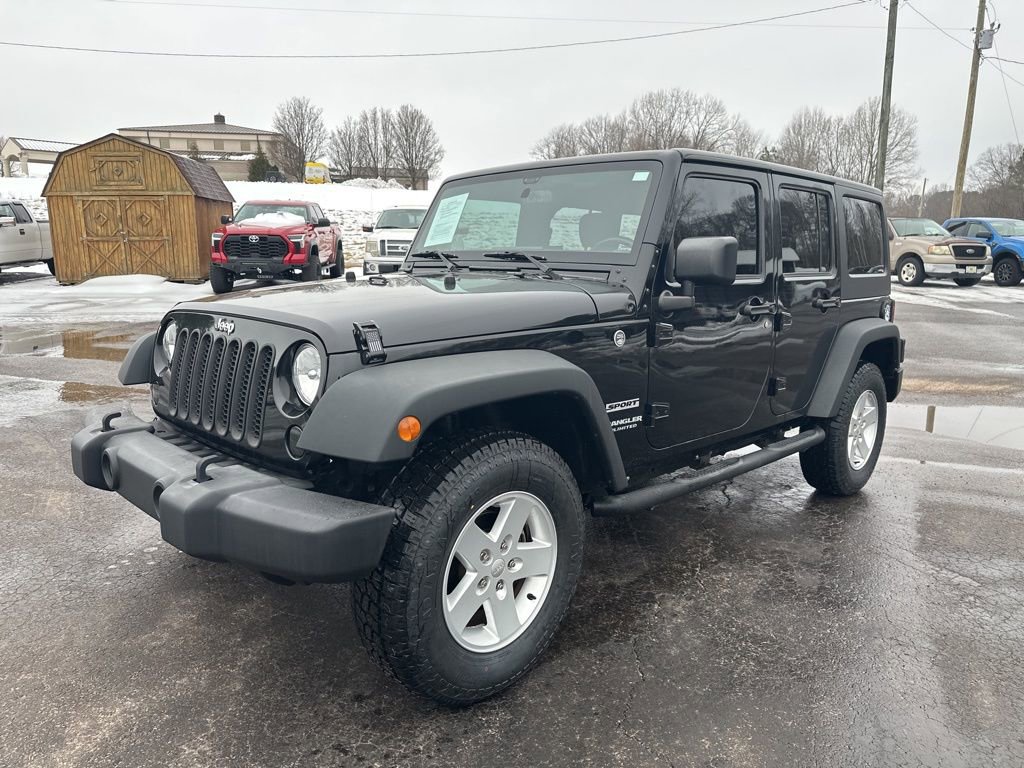 Used 2017 Jeep Wrangler Unlimited Sport w/ Quick Order Package 24S image 7