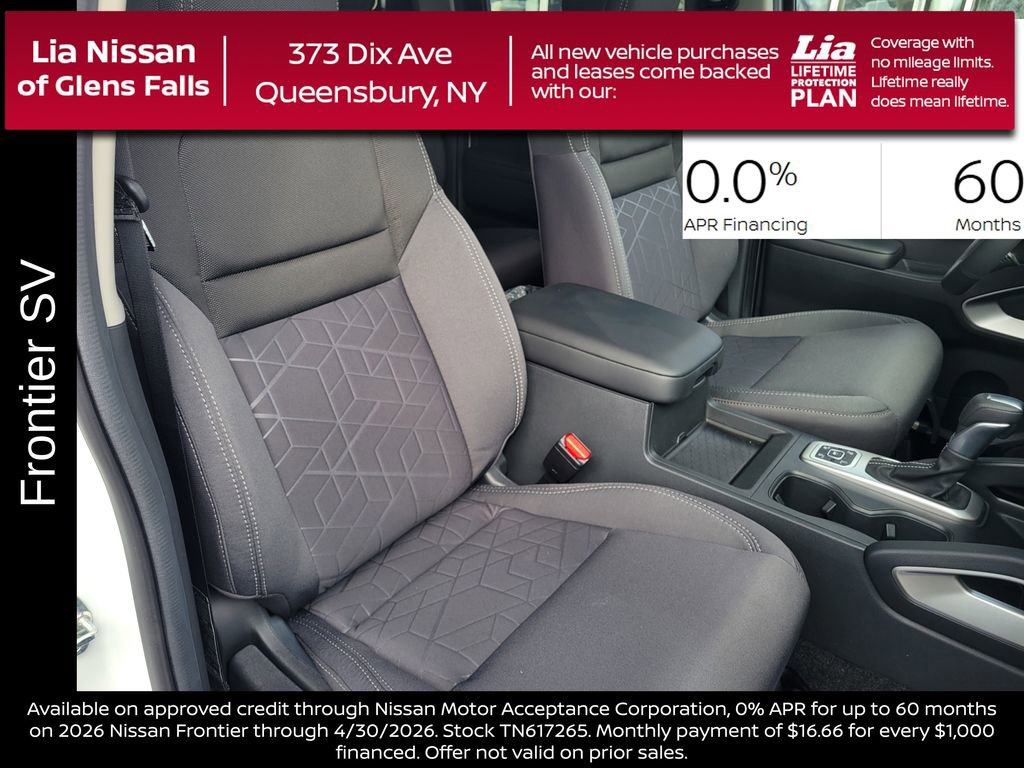 New 2026 Nissan Frontier SV w/ SV Convenience Package image 32