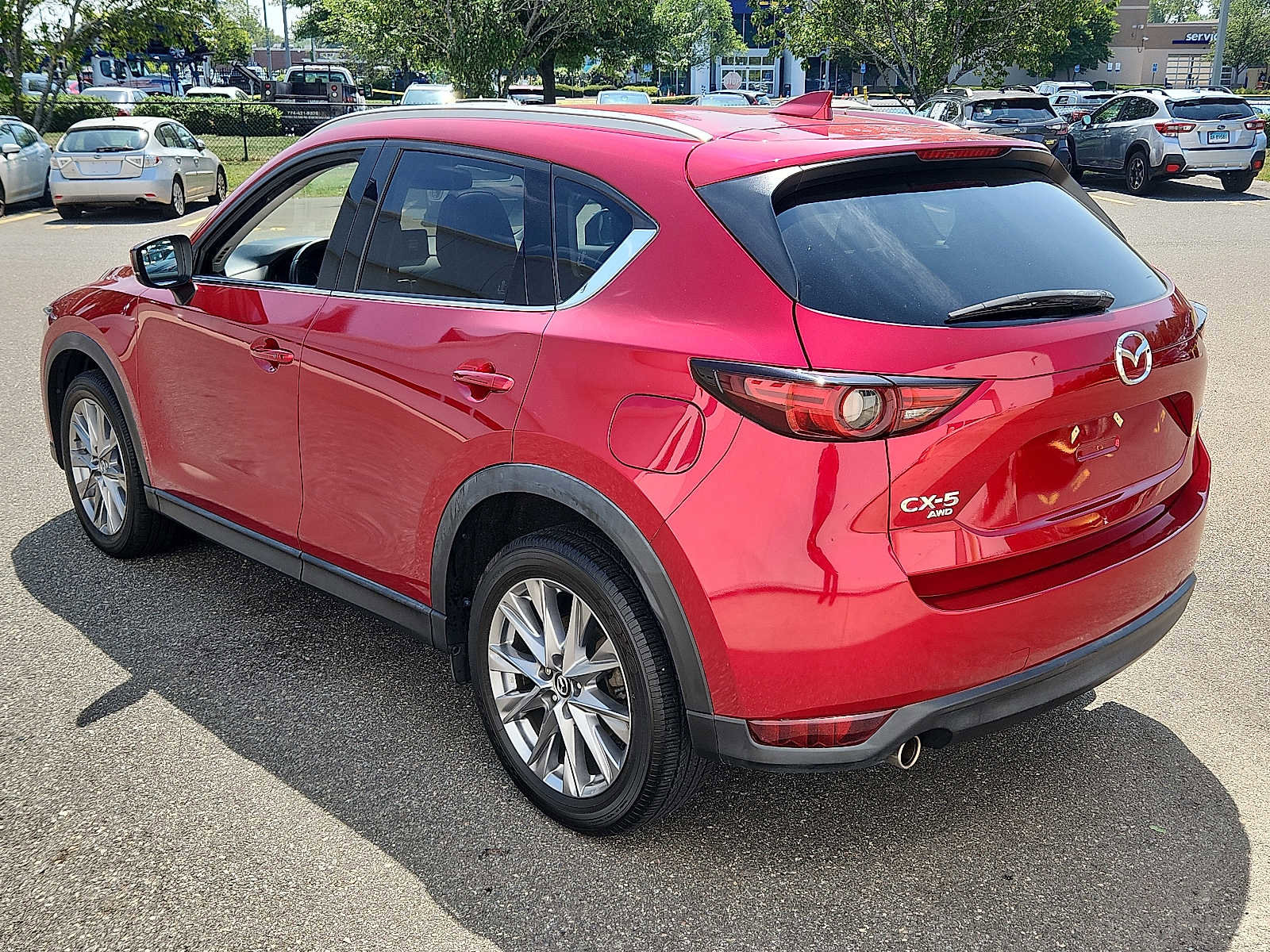 Used 2021 MAZDA CX-5 Grand Touring w/ GT Premium Package image 4