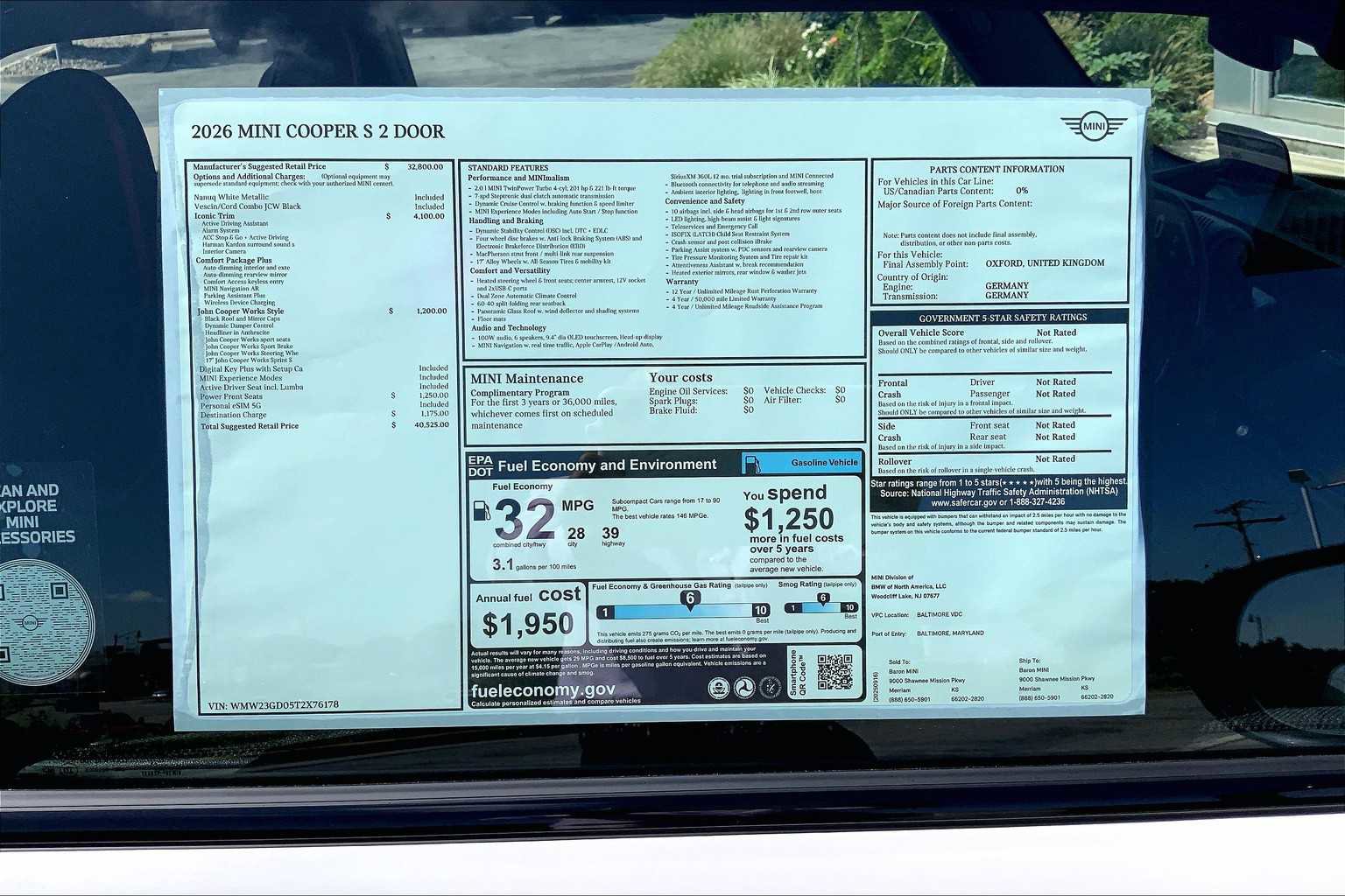 New 2026 MINI Cooper S image 22