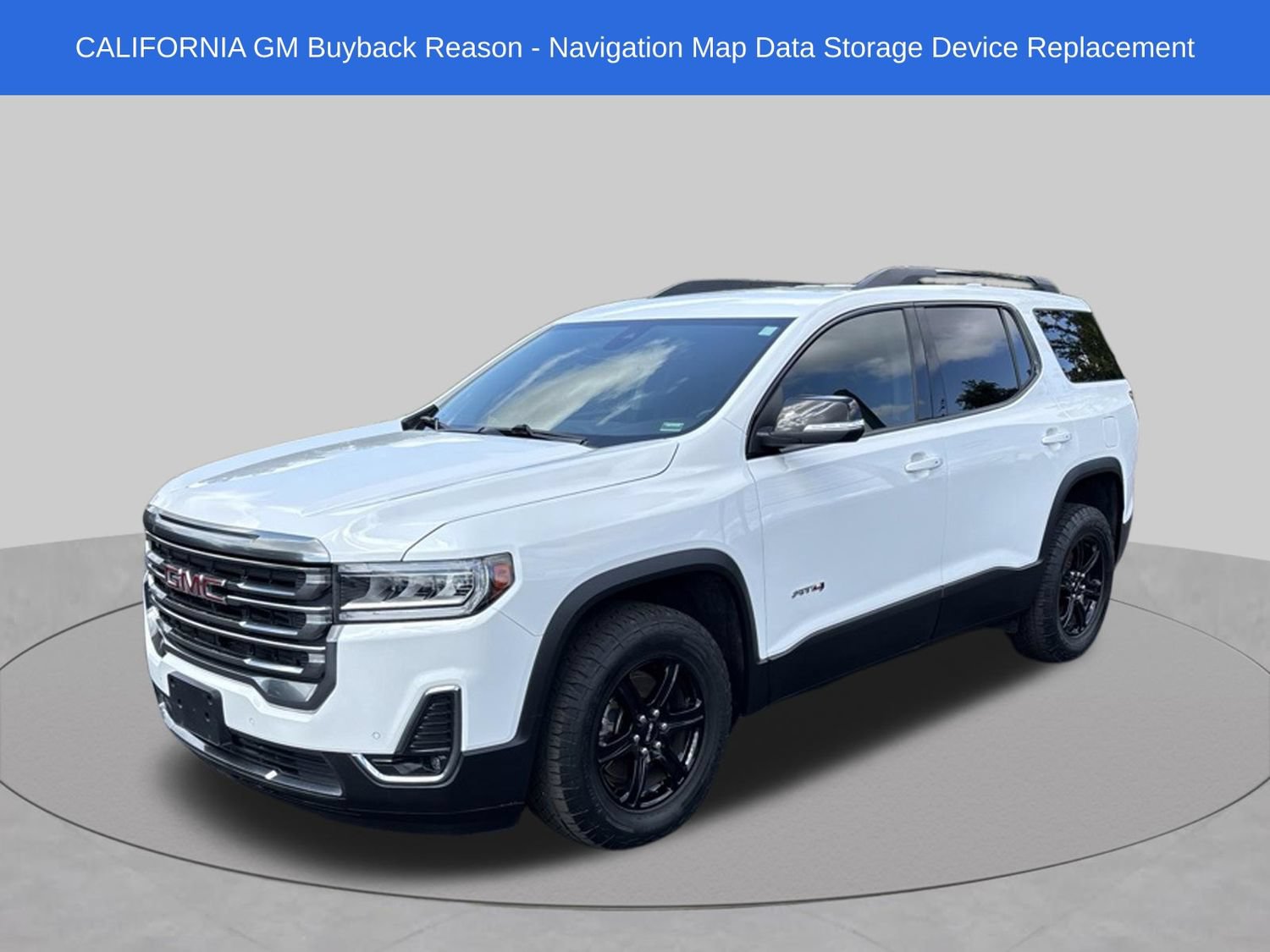 Used 2021 GMC Acadia AT4 AWD/4WD 360° Tour