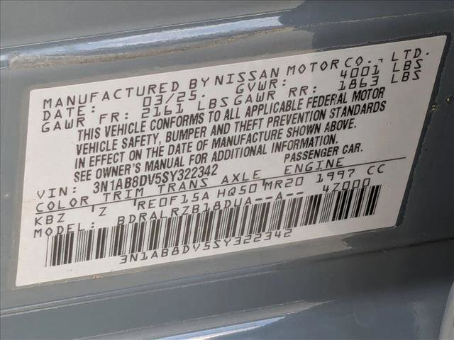 Certified 2025 Nissan Sentra SR image 24