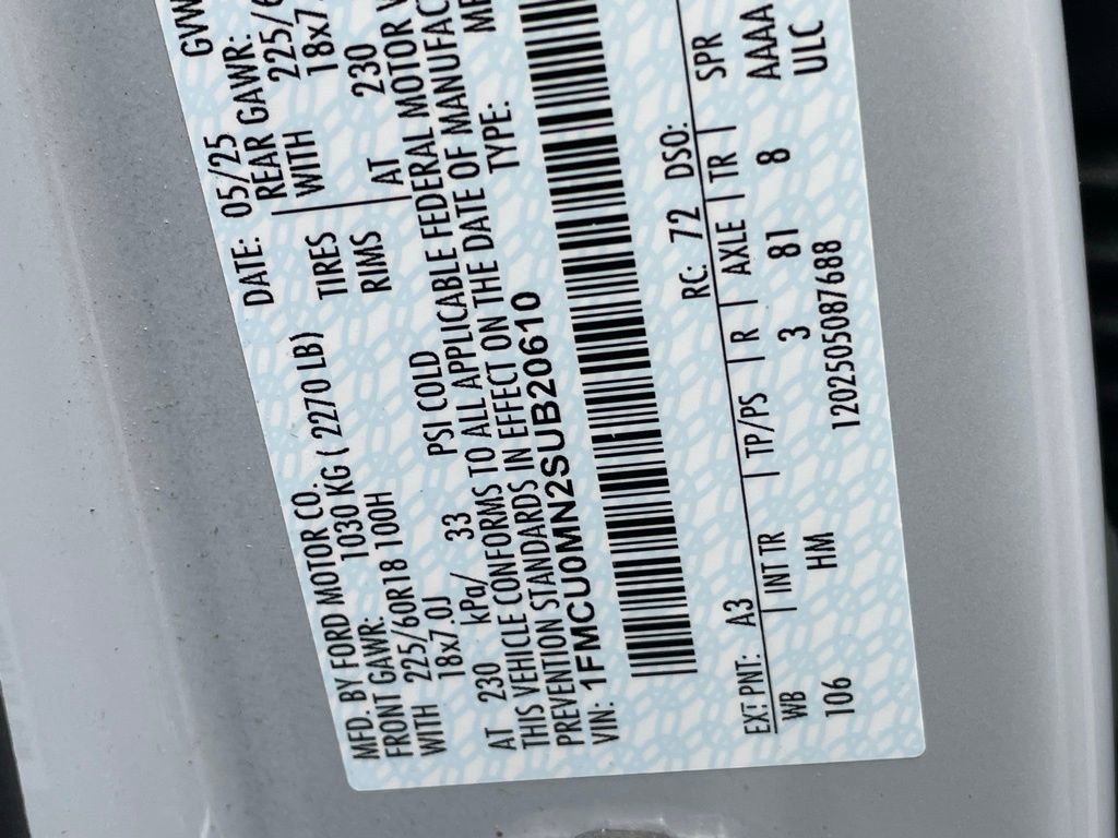 Used 2025 Ford Escape ST-Line FWD image 33