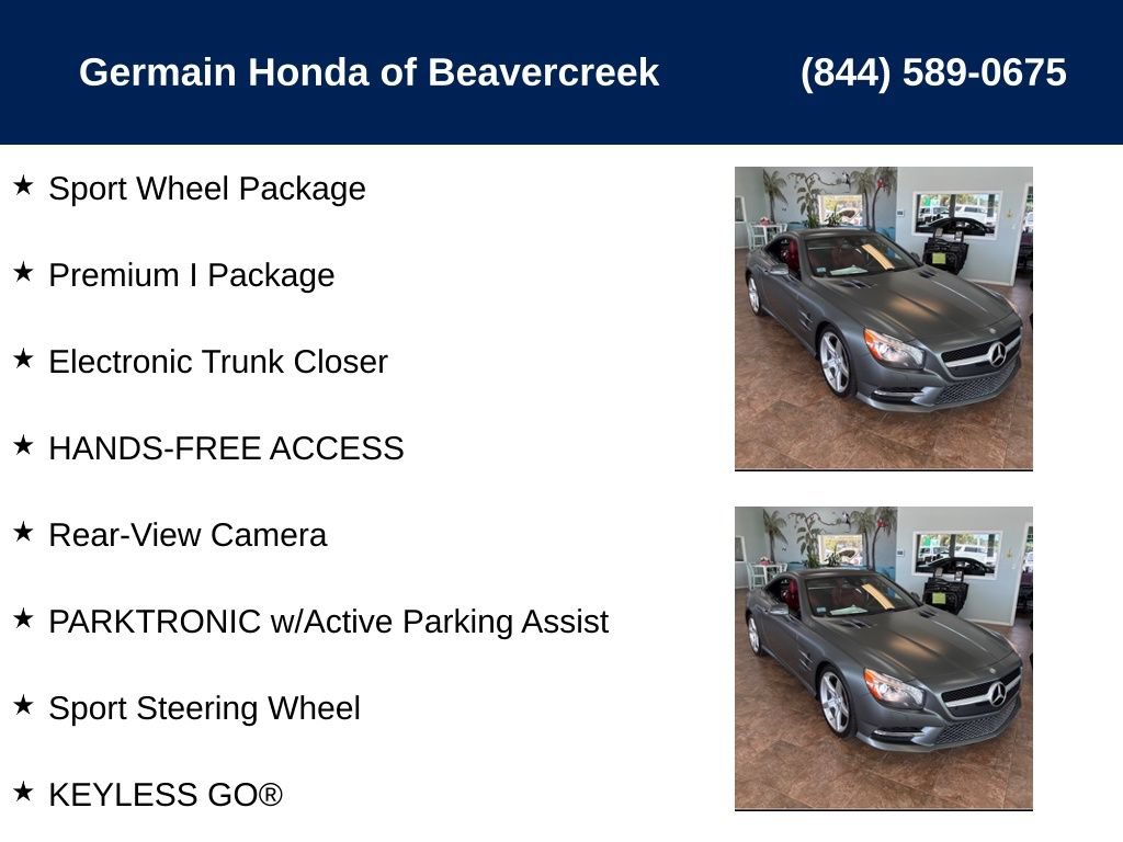 Used 2016 Mercedes-Benz SL 400 image 2