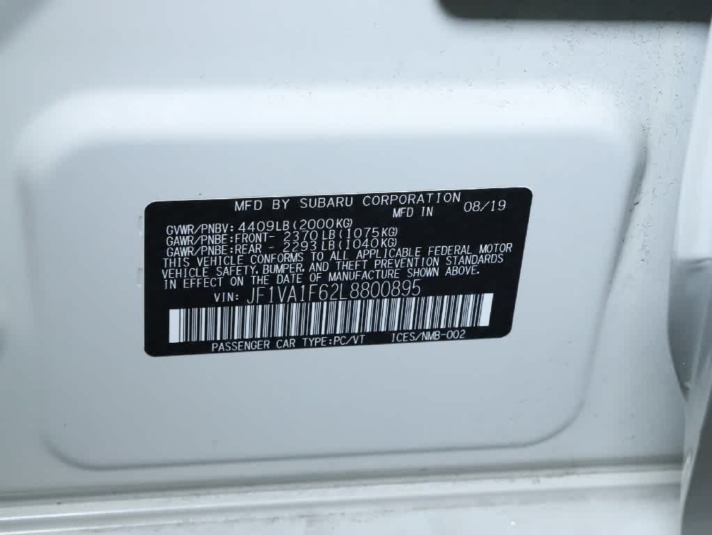 Used 2020 Subaru WRX Premium w/ Popular Package #3 AWD/4WD image 19